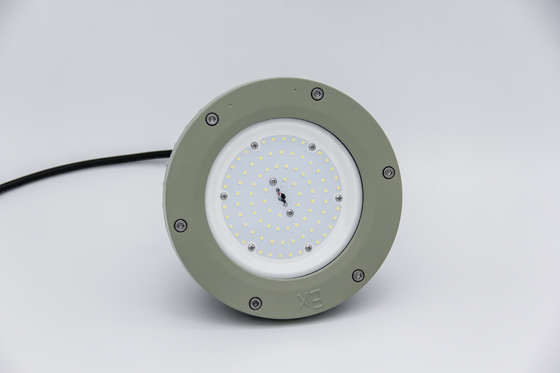 산업용 방폭 LED 하이 베이 조명 IP66 방수 100W-200W, 위험 지역 1 & 2 적용을 위한 ATEX CNEX 인증