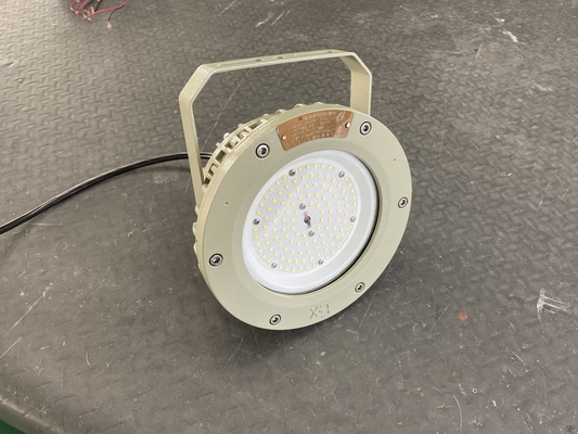 산업용 방폭 LED 하이 베이 조명 IP66 방수 100W-200W, 위험 지역 1 & 2 적용을 위한 ATEX CNEX 인증