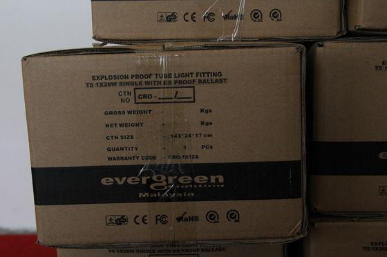 ATEX/IECEx/CNEX 인증 위험 지역 LED 조명, IP66 등급, 5년 보증, 맞춤형 와트 및 크기, 내구성이 뛰어난 BYS 시리즈 방폭형 선형 조명, 삼중 인증