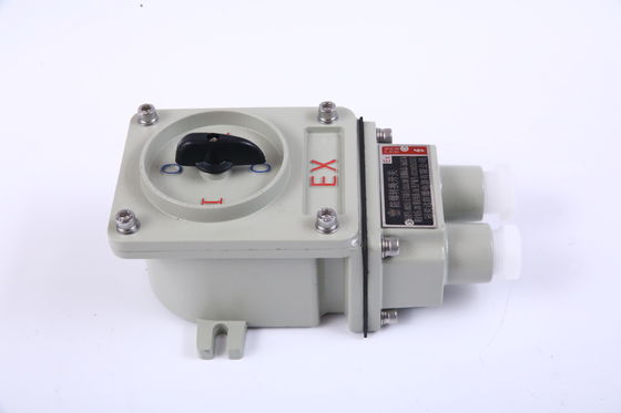 뜨거운 판매 AC220V / 380V 알루미늄 합금 폭발 방지 교체 스위치 5 년 보증 Atex