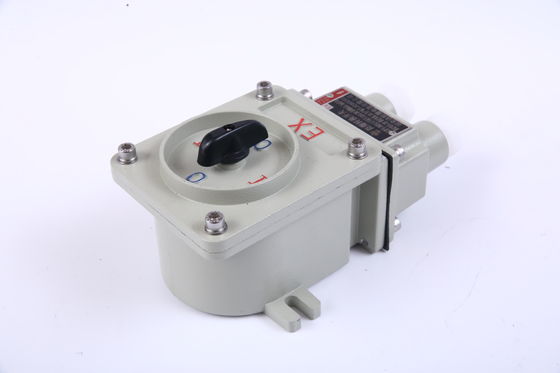 뜨거운 판매 AC220V / 380V 알루미늄 합금 폭발 방지 교체 스위치 5 년 보증 Atex