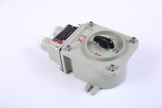 뜨거운 판매 AC220V / 380V 알루미늄 합금 폭발 방지 교체 스위치 5 년 보증 Atex
