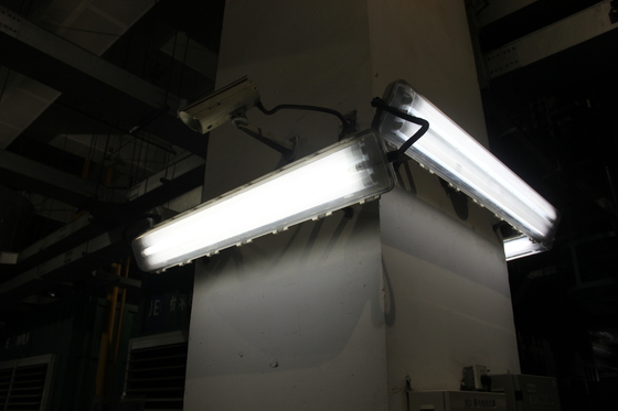 공장 공급품 18w 27w 36w 선형 LED 폭발 방지 조명 1.2m 100lm/w 110VAC IP66 5 년 보증 Atex