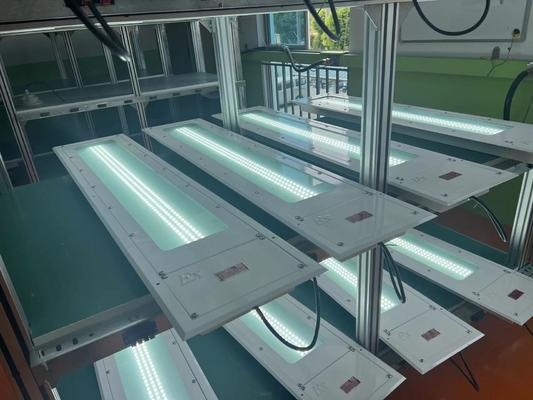 0.6M 1.2M 100LM/W 선형 LED 폭발 방지 36w 산업용 램프 안전 T6 LED 강철 폭발 방지 선형 빛