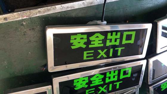 2 * 5w 이중 헤드 벽에 장착 된 220VAC 50hz LED 비상 조명