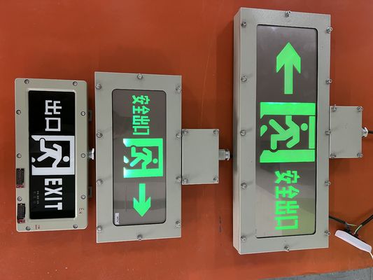 Hot Selling 3 W Alluminum Alloy  Explosion Proof Emergency Exit Lights Powered By LED Light Source Outdoor/ Indoor