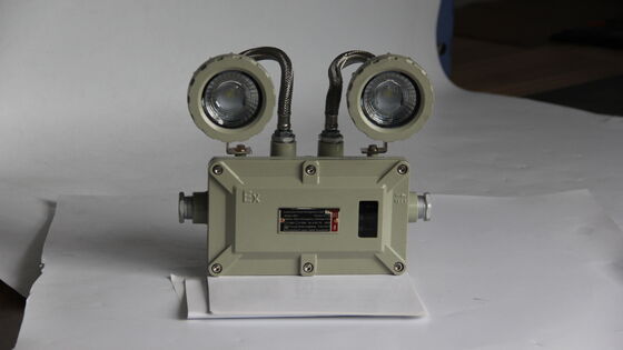 ATEX LED Explosion Proof Light Emergency Exit Lighting Explosion Proof Light Double Head 2x3w/2*5w for Hazardous Places 1 year Warranty