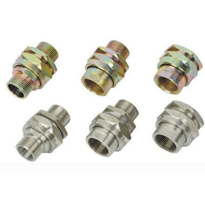 Temperature Range 20°C To 80°C Ex Proof Cable Gland Clamping Range 6-12mm IP65 Rated For In Hazardous Industrial Settings
