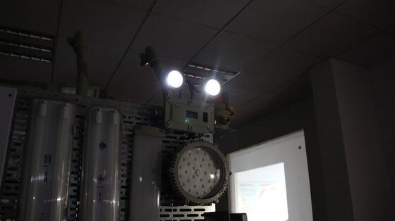 ATEX 휴대용 방화 방지 비상 조명 180mins EM Ex D IIB 잘 유리 조명 빠른 재충전