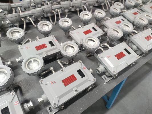 180분 방폭 비상등 트윈 스팟, Zone 1/21 위험 지역용, ATEX 인증