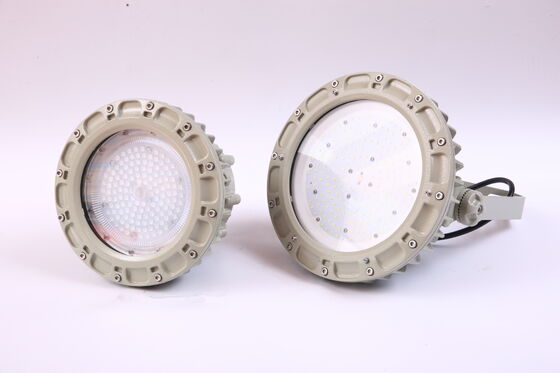 EX IIC T6 ATEX IECEx IP66 WF2 해상 부어 플랫폼에 대한 반 소금 스프레이 폭발 방지 높은 베이 라이트 50w-240w