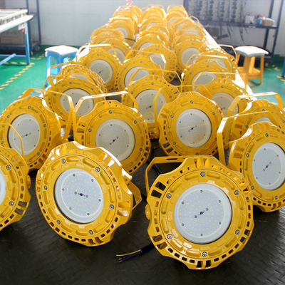 도매 공장 50w 100w 150w 폭발 방지 조명 산업 UFO 높은 베이 LED 조명 5 년 보증