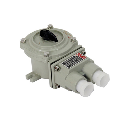 뜨거운 판매 AC220V / 380V 알루미늄 합금 폭발 방지 교체 스위치 5 년 보증 Atex