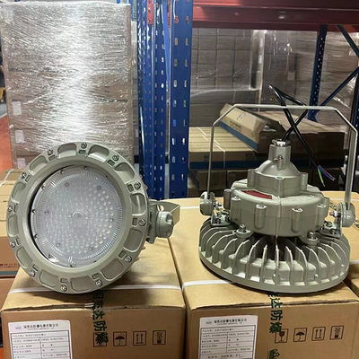 ATEX LED 폭발 방지 조명 100W 150W 140lm/w 창고 폭발 방지 높은 베이 조명