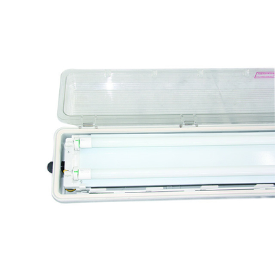 ATEX 1200mm 길이 2 * 18w 두 개의 튜브 폭발 방지 LED 선형 조명 1 및 2 구역 21 및 22 구역