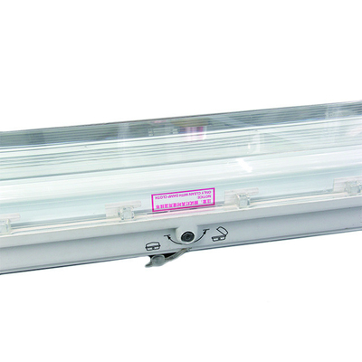 ATEX 1200mm 길이 2 * 18w 두 개의 튜브 폭발 방지 LED 선형 조명 1 및 2 구역 21 및 22 구역